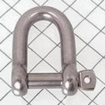 Schaefer 3/8" Pin "D" Shackle 93-10