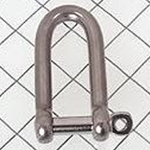 Schaefer 3/16" Pin Long "D" Shackle 93-25