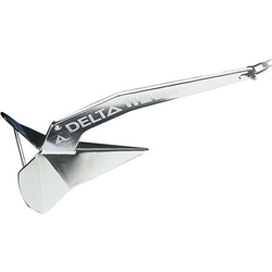 Stainless Steel Delta Anchor - 55 lb