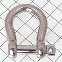 Schaefer 1/4" Pin Bow Shackle. 93-03