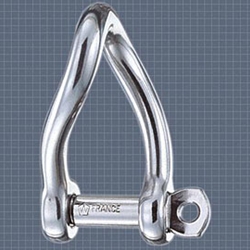 Wichard 3/16 SELF LOCKING TWISTED SHACKLE